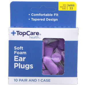 Soft Foam Ear Plugs  Nrr 33