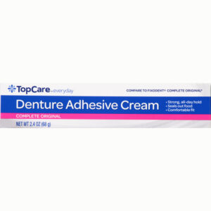 TopCare Everyday Complete Original Denture Adhesive Cream 2.4 oz