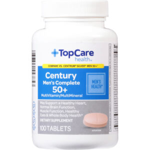 TopCare Health Century Men's Complete 50+ Multivitamin/Multimineral 100 Tablets