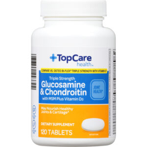 TopCare Health Triple Strength Glucosamine & Chondroitin 120 Tablets