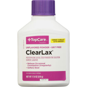 TopCare Health Powder Unflavored ClearLax 17.9 oz