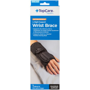Antimicrobial Maximum Night Support Wrist Brace  One Size