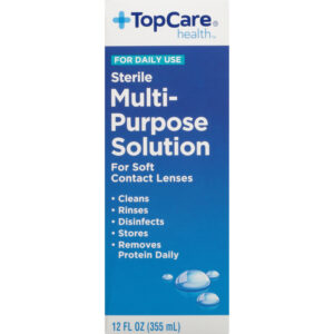 TopCare Health Sterile For Soft Lenses Multi-Purpose Solution 12 oz