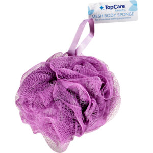 TopCare Beauty Purple Mesh Body Sponge 1 ea