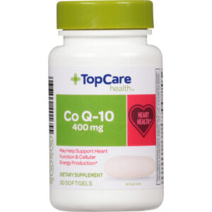 TopCare Health 400 mg Co Q-10 30 Softgels