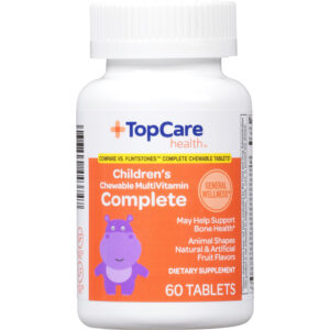 TopCare Health Complete Children's Chewable Multivitamin 60 Tablets