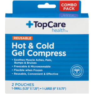 Hot & Cold Gel Compress 2 Size Pouches