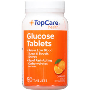 TopCare Health Orange Glucose 50 Tablets