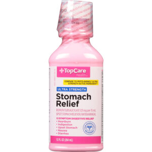 TopCare Health 525 mg Ultra Strength Stomach Relief 12 fl oz