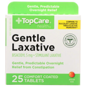 Gentle Stimulant Laxative Bisacodyl 5 Mg Comfort Coated Tablets