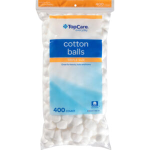 TopCare Everyday Cotton Balls Triple Size 400 ea