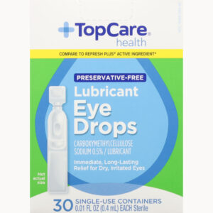 TopCare Health Preservative-Free Lubricant Eye Drops 30 ea