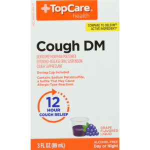 TopCare Health Grape Flavored Liquid Cough DM 3 fl oz