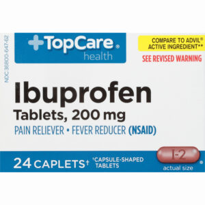 TopCare Health 200 mg Ibuprofen 24 Caplets