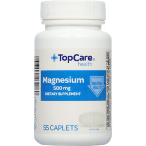 TopCare Health 500 mg Magnesium 55 Caplets