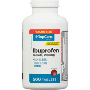 TopCare Health 200 mg Ibuprofen Value Size 500 Tablets