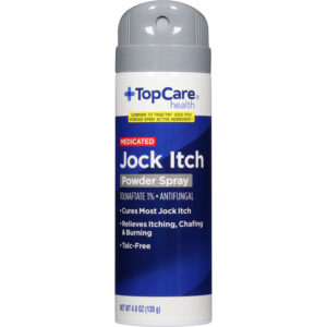 TopCare Health Jock Itch Medicated Powder Spray 4.6 oz