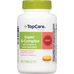 TopCare Health Super B-Complex with Vitamin C 140 Tablets
