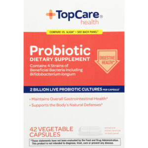 TopCare Health Probiotic 42 Vegetable Capsules