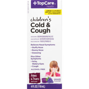 TopCare Health Children's Grape Flavor Cold & Cough 4 fl oz