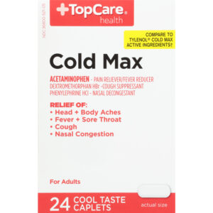 TopCare Health Cold Max 24 Caplets