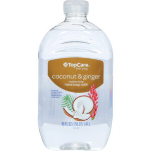 TopCare Everyday Moisturizing Coconut & Ginger Hand Soap Refill 50 fl oz