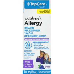 TopCare Health Children's Grape Flavor Allergy 4 fl oz