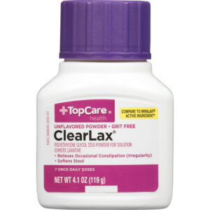 TopCare Health Unflavored Powder Grit Free ClearLax 4.1 oz