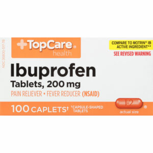 TopCare Health 200 mg Ibuprofen 100 Caplets