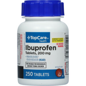 TopCare Health 200 mg Ibuprofen 250 Tablets