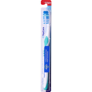 TopCare Everyday Regular Medium Angle Edge+ Deep Clean Toothbrush 1 ea
