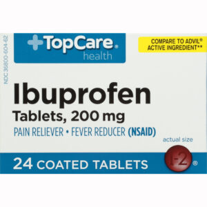 TopCare Health 200 mg Ibuprofen 24 Coated Tablets