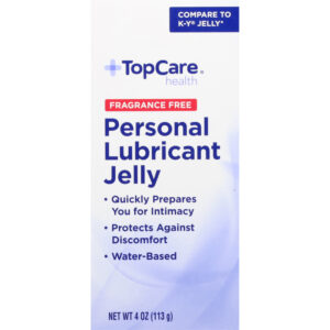 TopCare Health Fragrance Free Personal Lubricant Jelly 4 oz