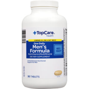TopCare Health One Daily Men's Formula MultiVitamin/MultiMineral 365 Tablets