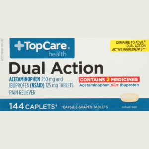 TopCare Health Dual Action 144 Caplets