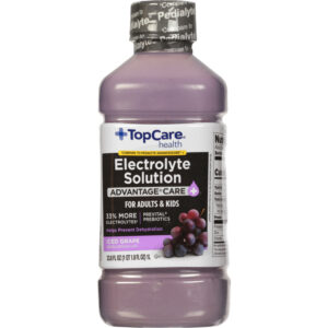 TopCare Health Adults & Kids Advantage Care+ Iced Grape Electrolyte Solution 33.8 fl oz