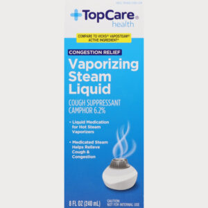 TopCare Health Vaporizing Steam Liquid 8 fl oz