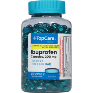 TopCare Health 200 mg Ibuprofen 300 Softgels