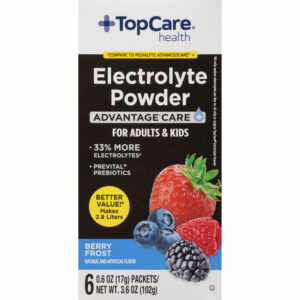 TopCare Health Advantage Care+ Berry Frost Electrolyte Powder 6 ea