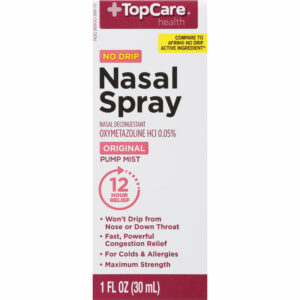 TopCare Health Original No Drip Nasal Spray 1 fl oz