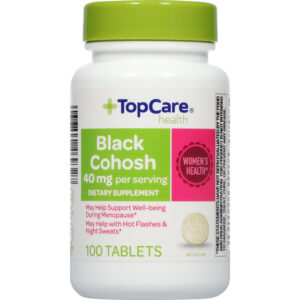 TopCare Health 40 mg Black Cohosh 100 Tablets