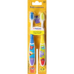 TopCare Everyday Kids Extra Soft Toothbrushes 2 ea