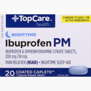 TopCare Health Coated Caplets Nighttime Ibuprofen PM 20 ea