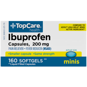 TopCare Health 200 mg Ibuprofen Minis 160 Softgels