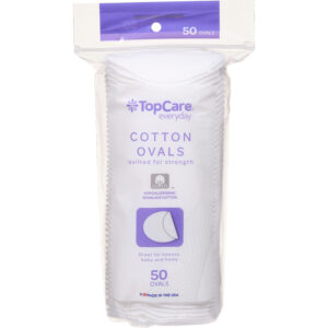 TopCare Everyday Cotton Ovals 50 ea