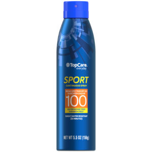 TopCare Everyday Broad Spectrum SPF 100 Continuous Spray Sport Sunscreen 5.5 oz