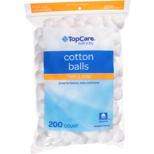 TopCare Everyday Triple Size Cotton Balls 200 ea