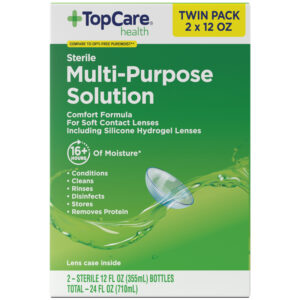 TopCare Health Sterile Multi-Purpose Solution Twin Pack 2 ea