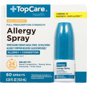 TopCare Health 50 mcg Full Prescription Strength Non-Drowsy Allergy Spray 1 ea