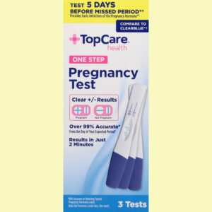 TopCare Health One Step Pregnancy Test 3 ea